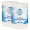 Touch Point TouchPoint Surface Cleaning Wipes Junior Roll, 2 Rolls x400 Wipes (8”x6”) WE92400TP-CS - alternate 3